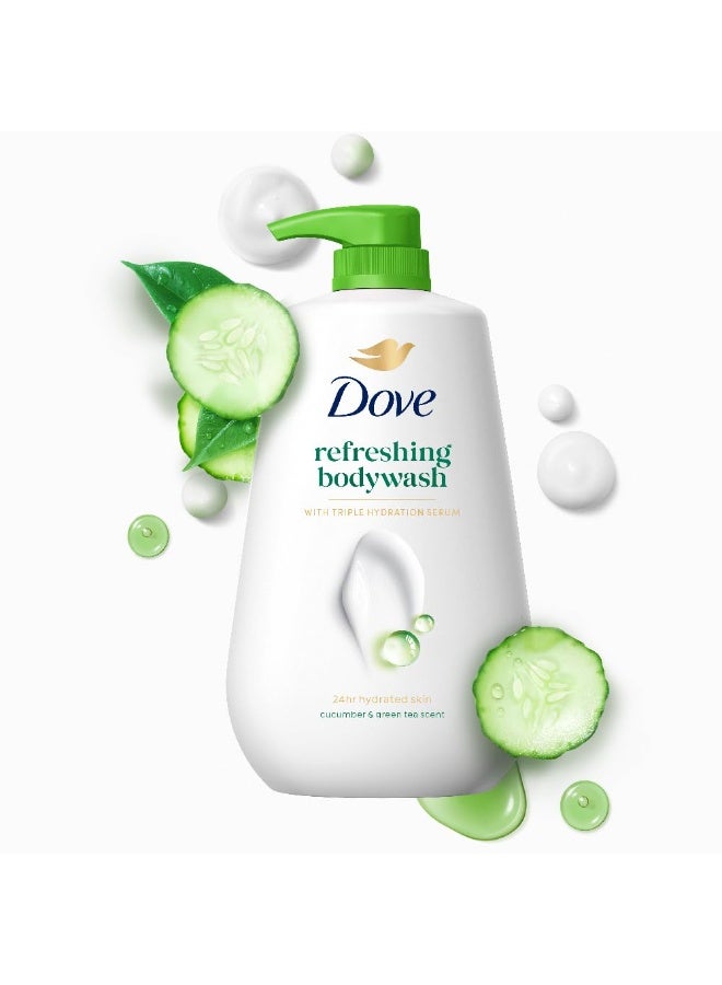 Dove Refreshing Body Wash 800 ml - Image 1